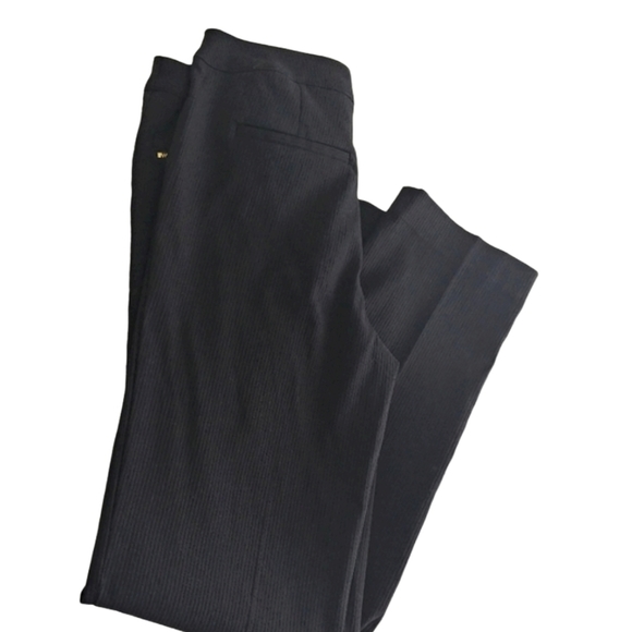 Jones New York Classic Slim Leg Stretch Trouser Black Women's Size 4 NWT - Picture 4 of 8